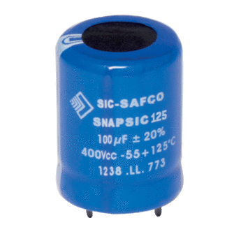  Condensateurs > Electrolytique Aluminium > Snap - SNAPSIC 125
