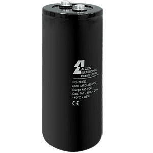  Capacitors > Aluminum Electrolytic > Alcon Aluminum Electrolytic - PG-2HED